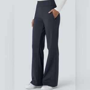 Halara Day Stretch Work Wear Navy Blue  Pants